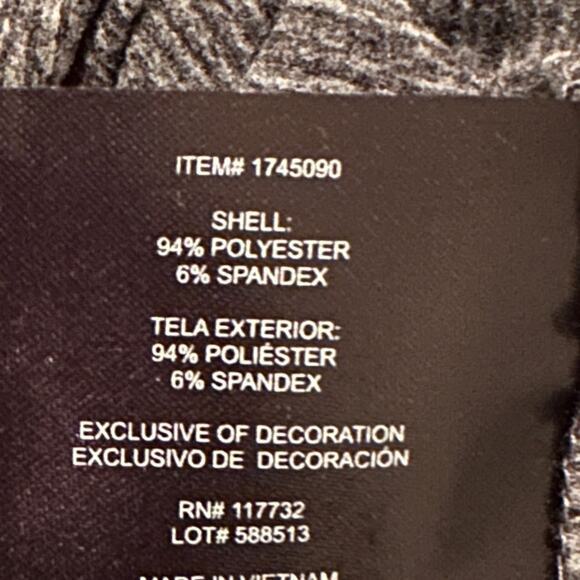 Gerry Long Sleeve 1/4 zip‎ Gray Striped pullover NWT L - Picture 8 of 8